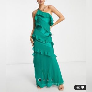 Ruffle Maxi Dress